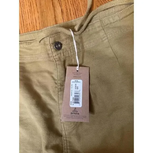NWT! prAna Women’s Drawstring Khaki Pants Size L - Picture 4 of 4